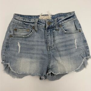 Altar’d State Distressed Denim Shorts – Size 0/24